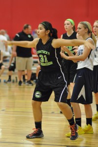 Kazakh warrior Milena Clarke, following her video chat with Jeremy Lin.