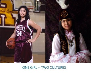 Моя очень красивая, умная, добрая и спортивная дочь, Милена. 